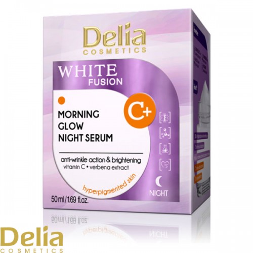 WHITE FUSION C+ Noćni serum za jutarnji sjaj za izbeljivanje kože sa vitaminom C 50ml